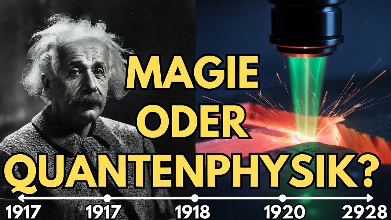 Die faszinierende Quantenphysik der Laser. Vom Genie-Gedanken zur Superwaffe?