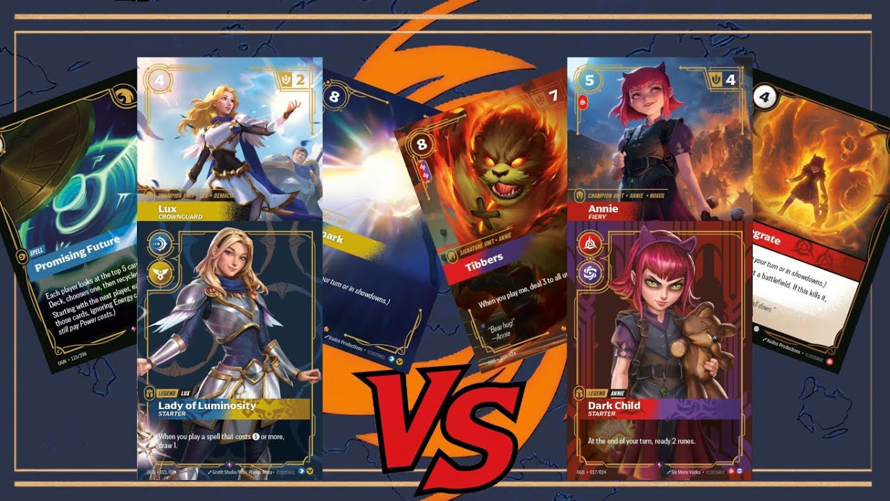Lux vs Annie - Riftbound Live Gameplay #9