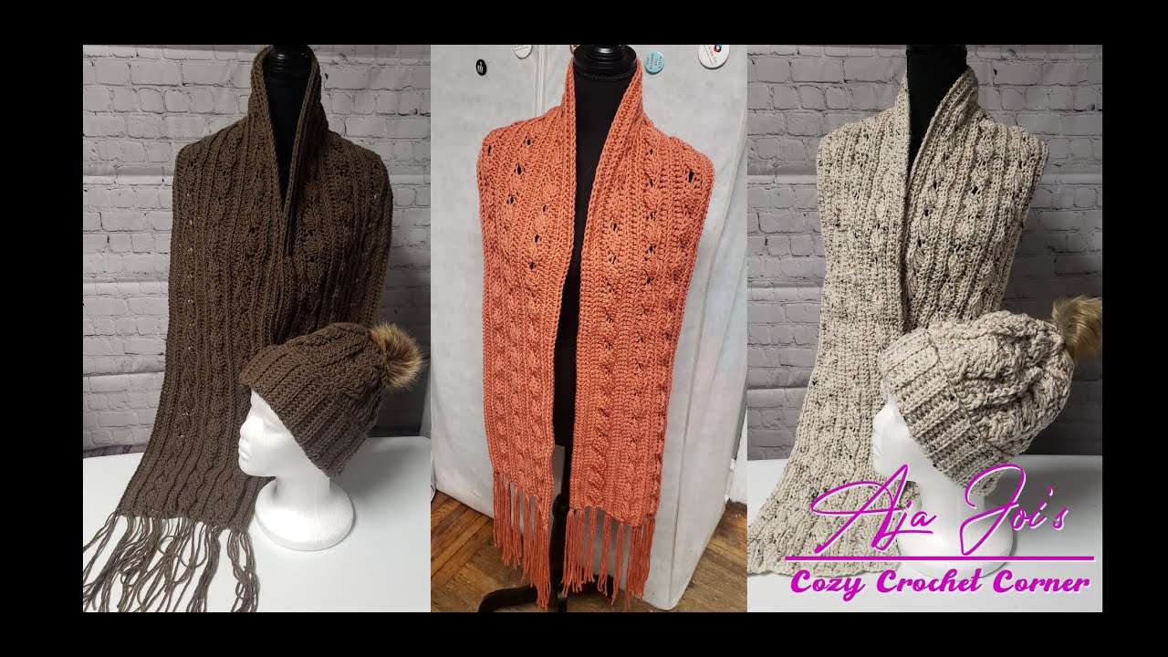 Doris Scarf w/ Tassels Tutorial