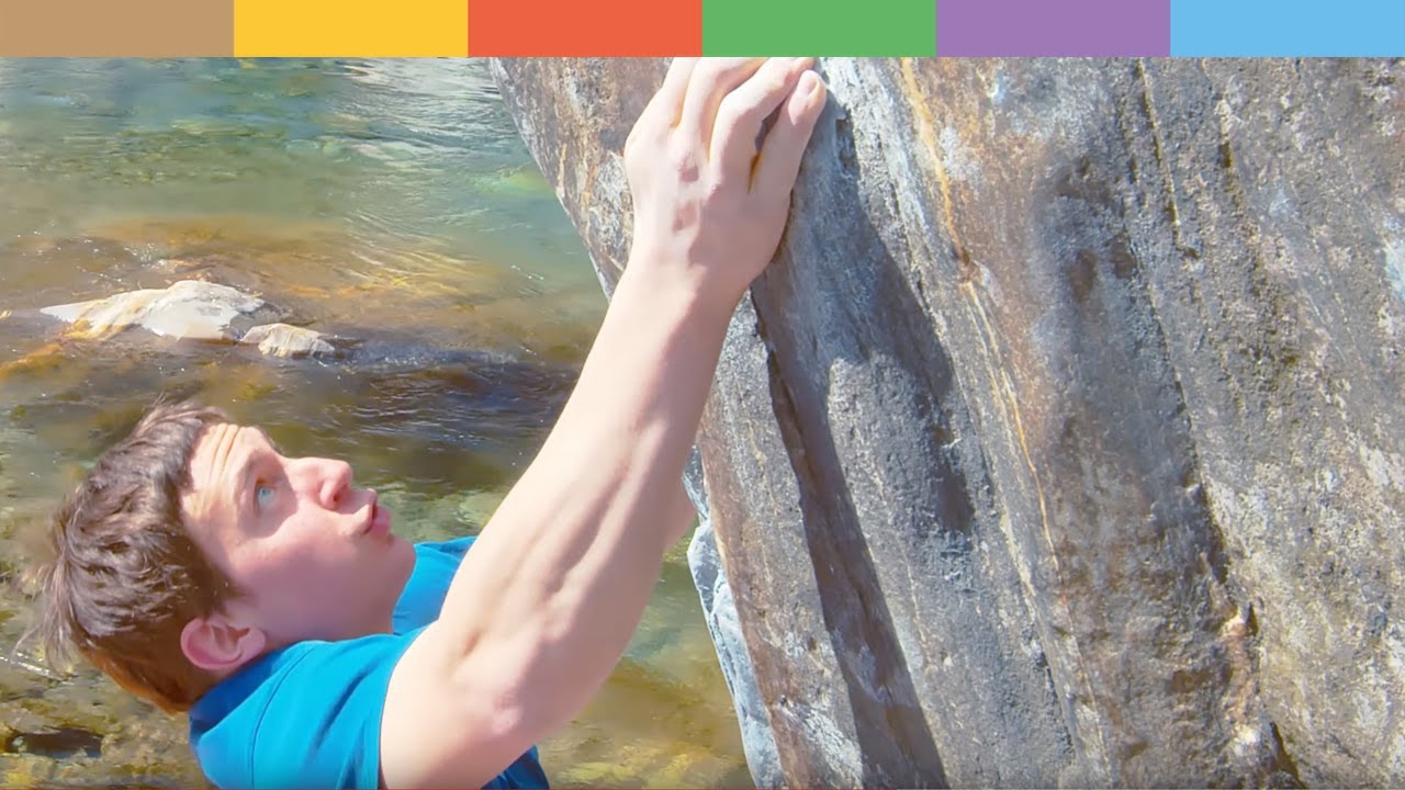 Kevin Huser Portrait: Bouldern im «Black Arete»