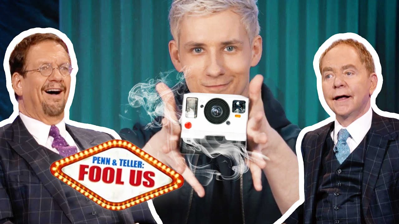 Penn & Teller: Most difficult judgement in the history of Fool Us! Mellow with a camera trick