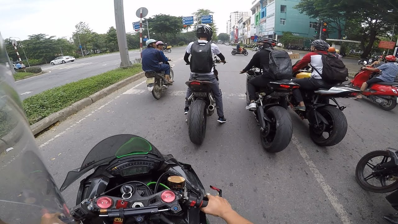 ZX10R Motovlog #Special-1 buổi sáng tuyệt đẹp( cb1000 vs 899 vs zx10r vs zx6r )