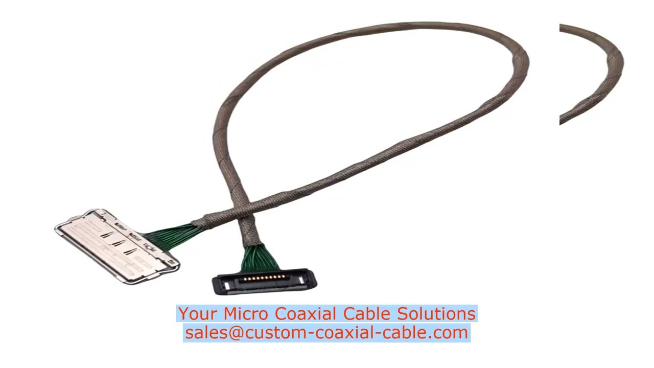awg-48 micro-coax Singapore distributor coax cable assembly factory CABLINE-SS RECEPTACLE 30P Audio/