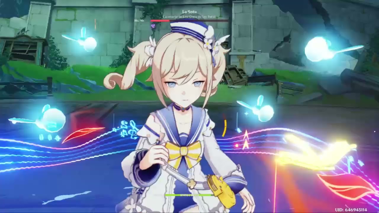 GENSHIN IMPACT BARBARA DOMINIO EL ADIOS DE LAS LUCES