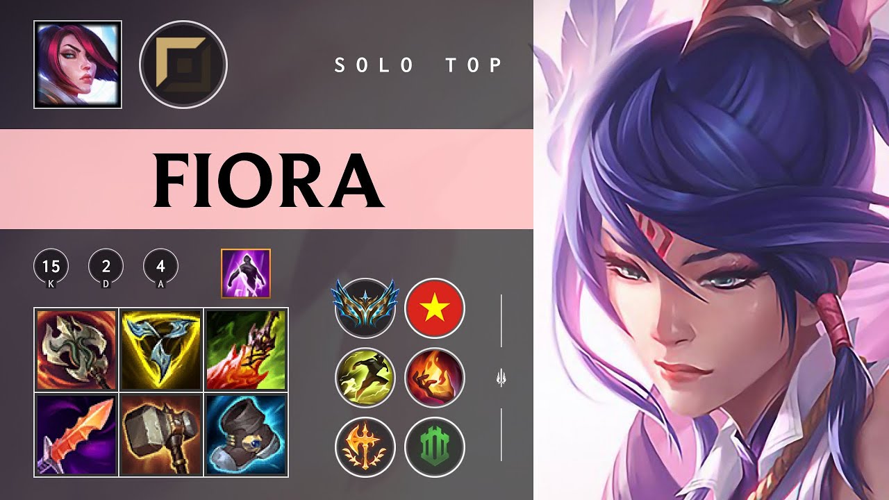 Fiora Top vs Jax - VN Challenger Patch 26.01