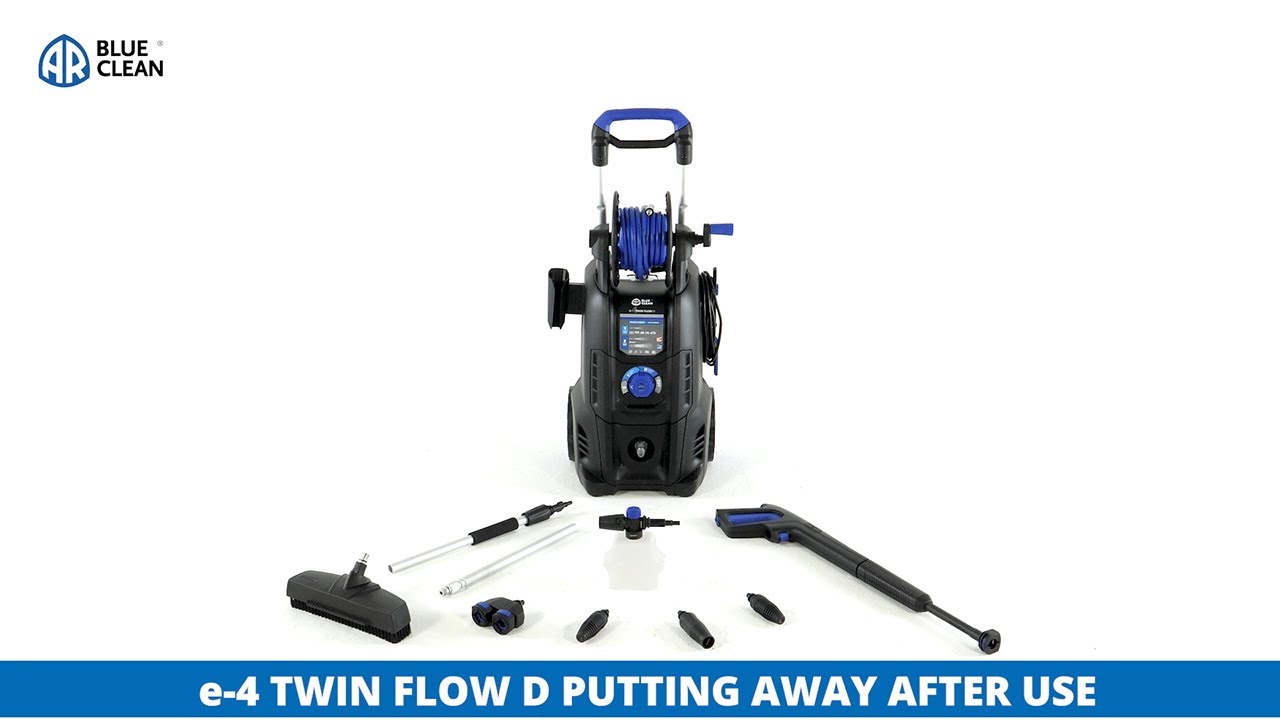 Pressure Washer Storage | e-4 Twin Flow D - AR Blue Clean