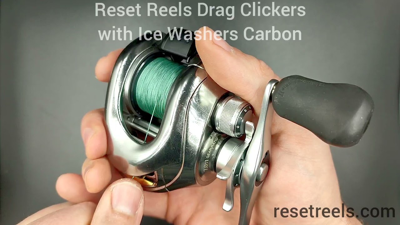 Shimano Calais 200/201 Reset Reels drag clicker