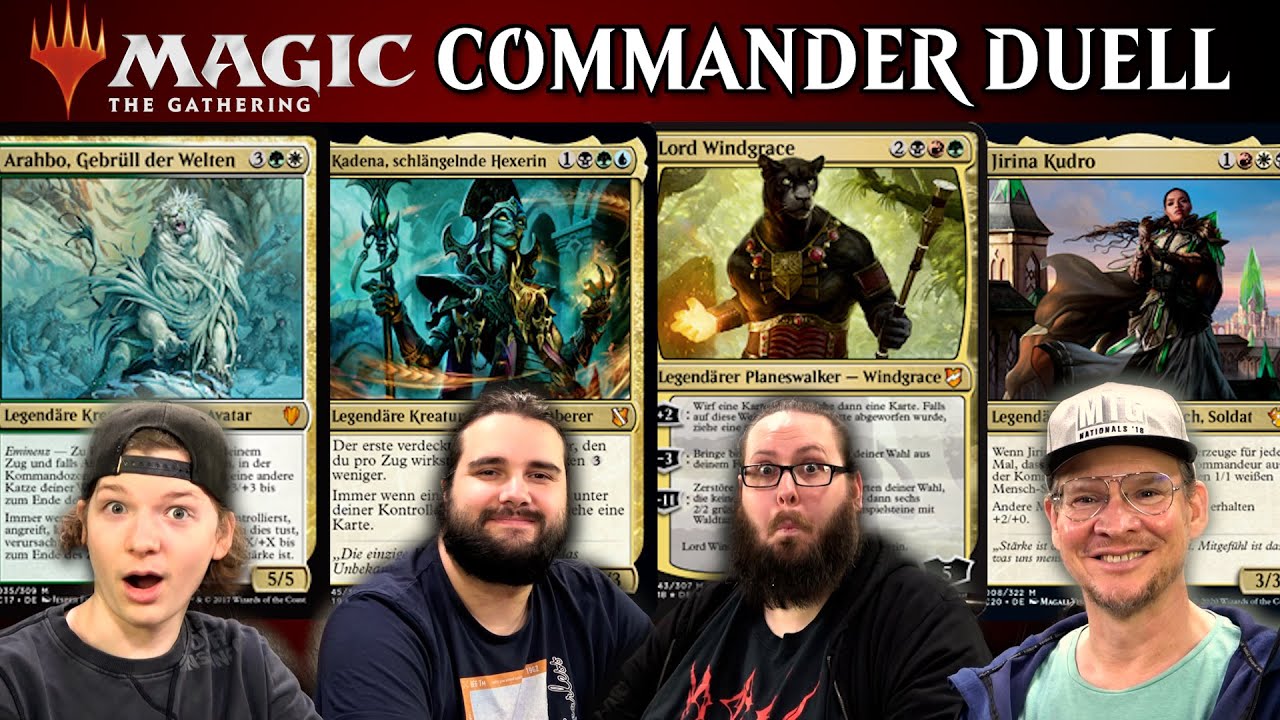 MTG Commander Gameplay #57 | Magic the Gathering deutsch | Trader | Deck Multiplayer Tutorial Match