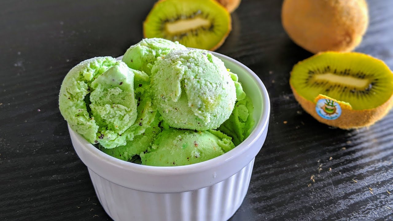 Summer Special Kiwi Ice cream | Super Easy Kiwi Ice Cream Recipe