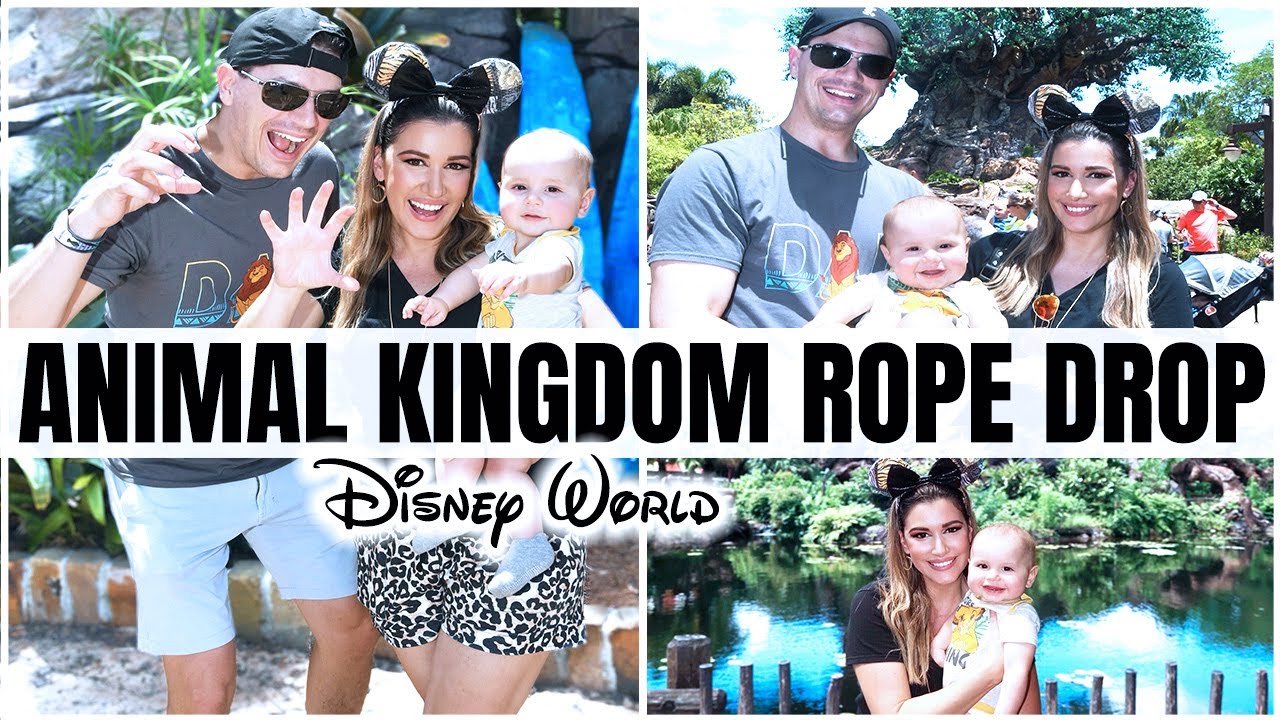 ANIMAL KINGDOM ROPE DROP | Disney World | Vlog 2021
