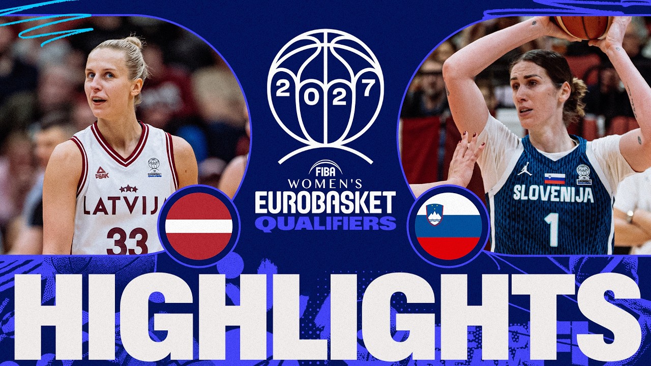 Latvia 🇱🇻 v Slovenia 🇸🇮 | Full Game Highlights | FIBA Women's EuroBasket 2027 Qualifiers