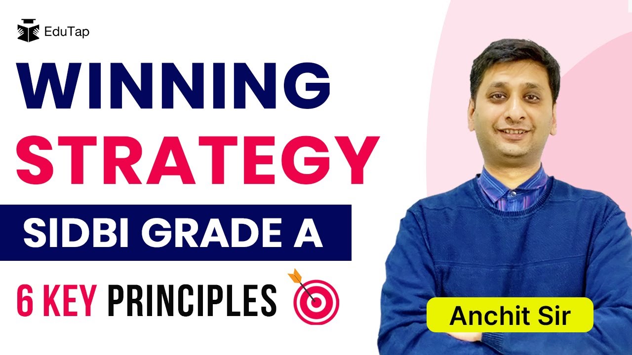 SIDBI Grade A 2022 Exam Preparation Best Strategy | Guidance |  SIDBI Recruitment Notification