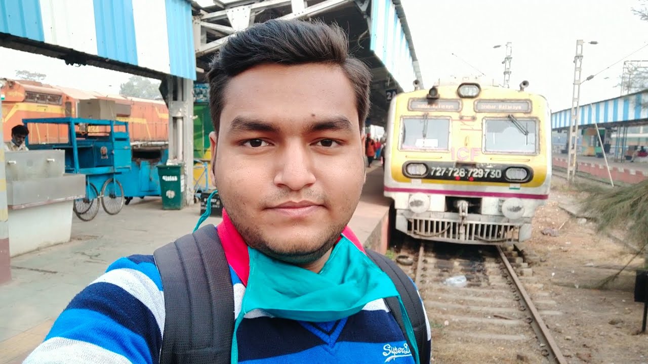 Howrah To Kharagpur Local Train Journey Vlog.
