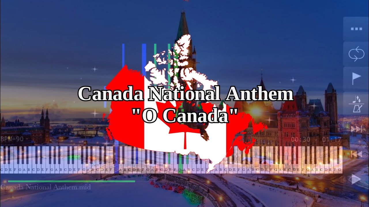 Canada National Anthem | O Canada - Piano