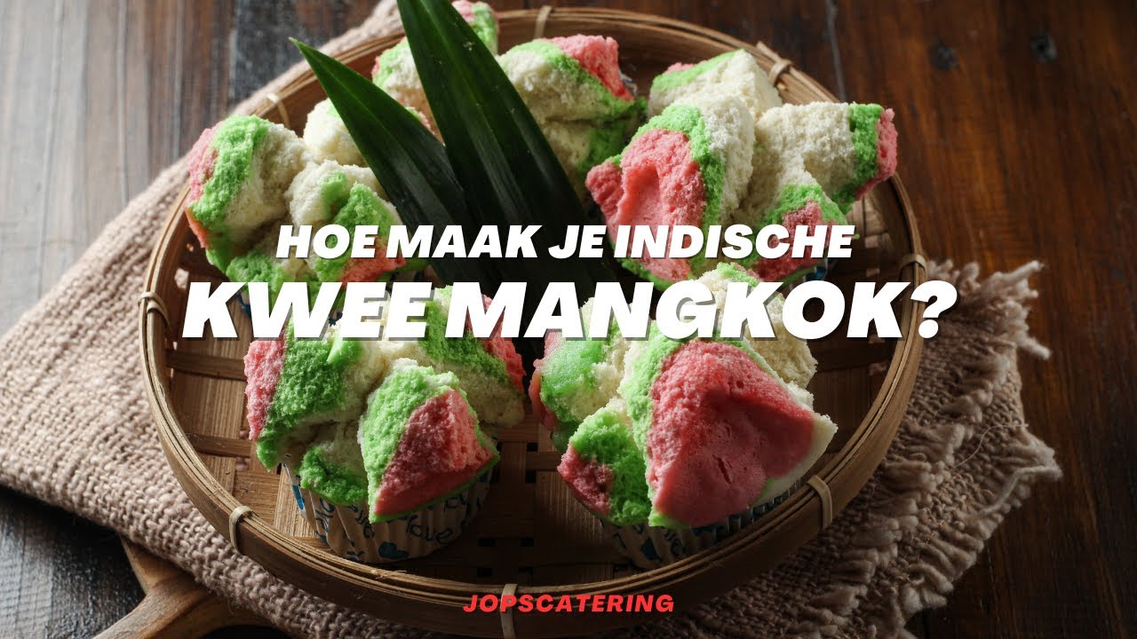 Hoe maak je Indische Kwee Mangkok? (gestoomde kokoscakejes)