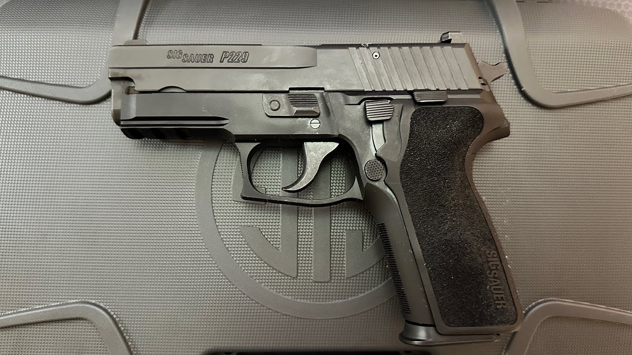 Sig sauer p229 nitron California unboxing 