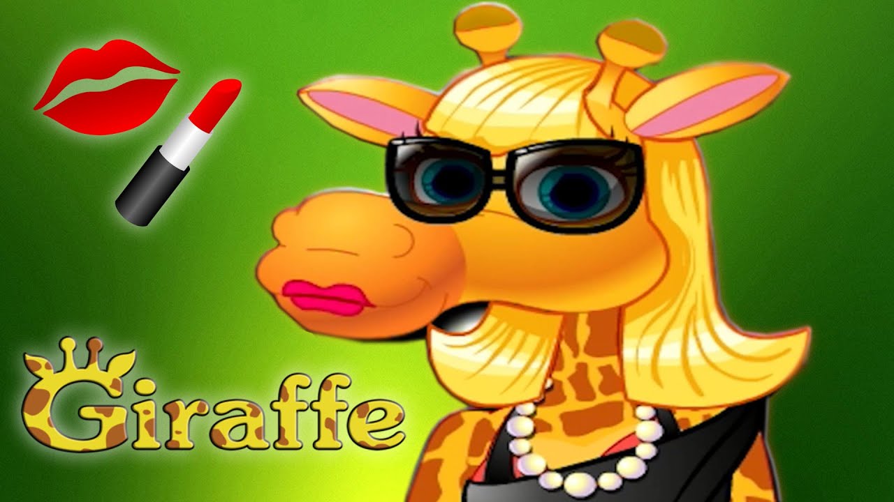 Cute Giraffe Spa & Dress Up Makeover Creative Game for Little Children