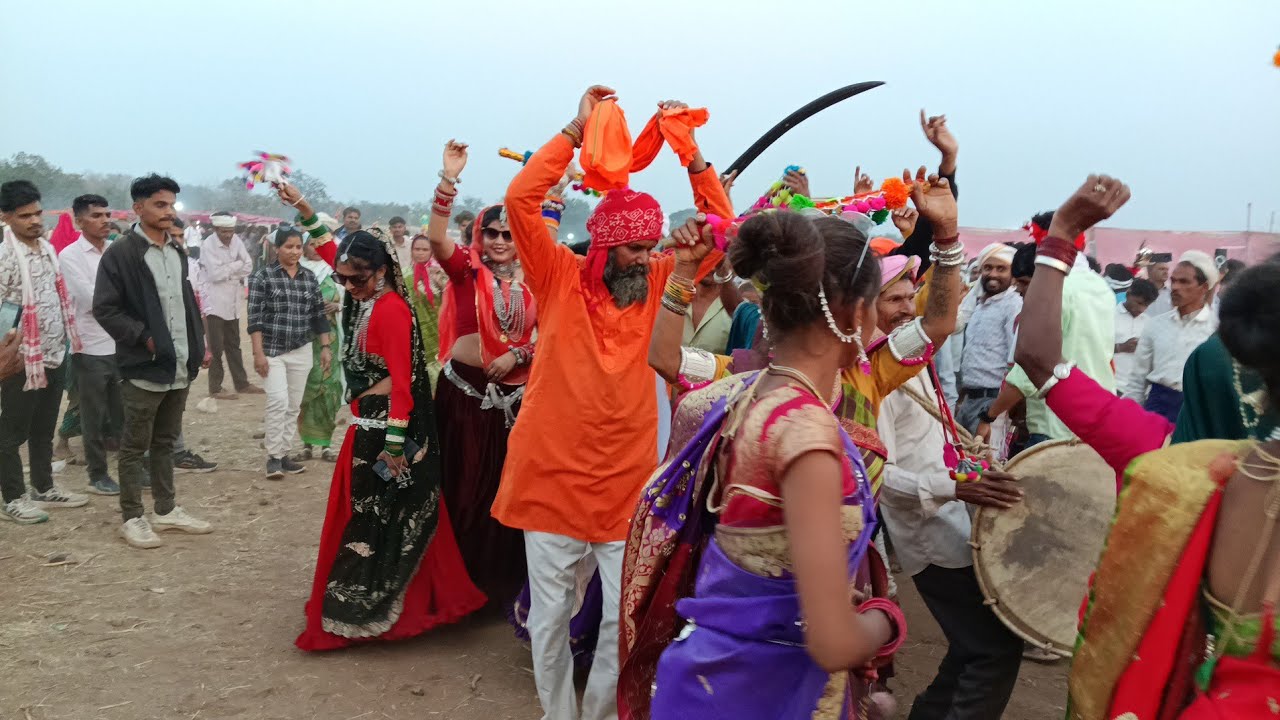 बढ़ा ढ़ोल नृत्य | आदिवासी सांस्कृतिक एकता महासम्मेलन बुरहानपुर 2026 Tribal Dance Video 23