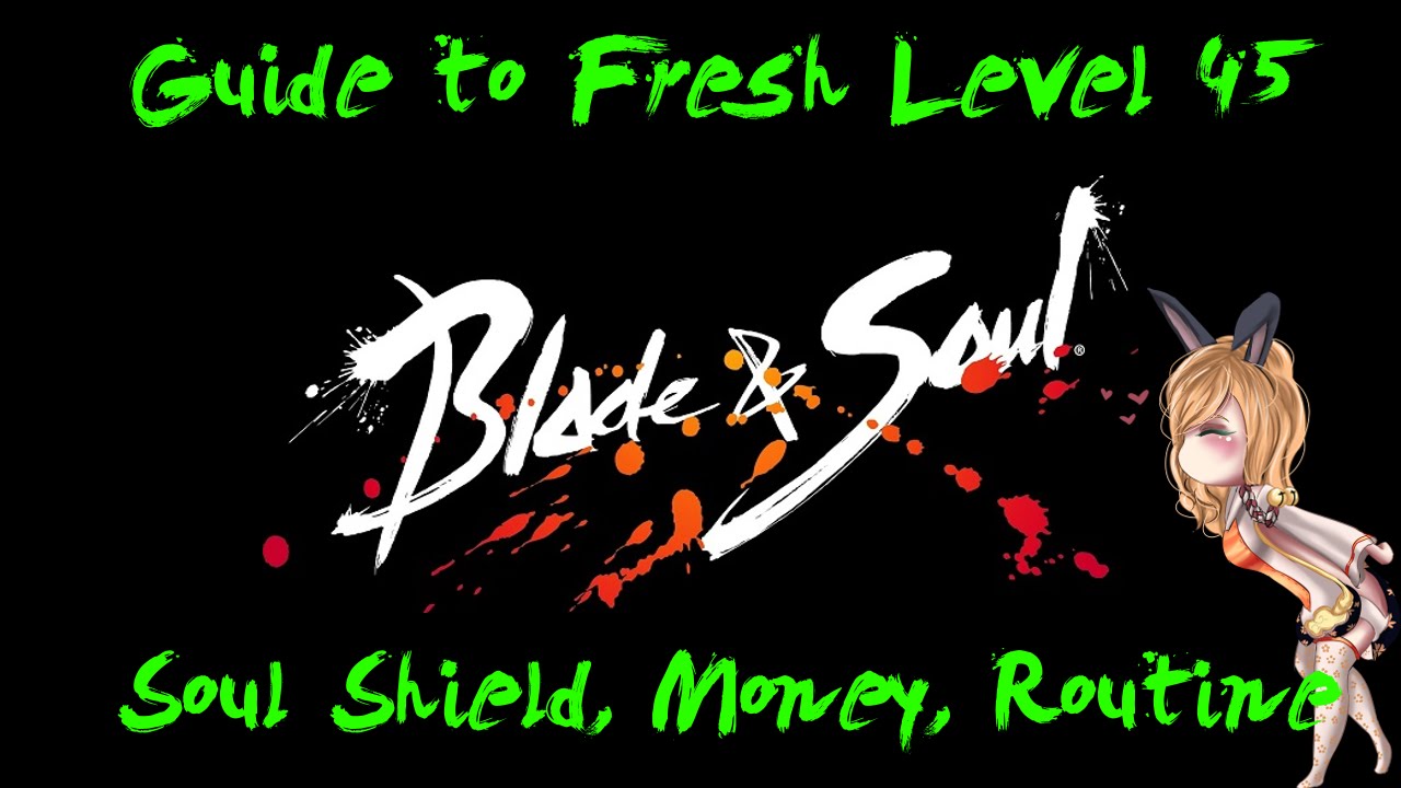 Blade & Soul : Fresh Level 45 Guide - Gearing & Routine !