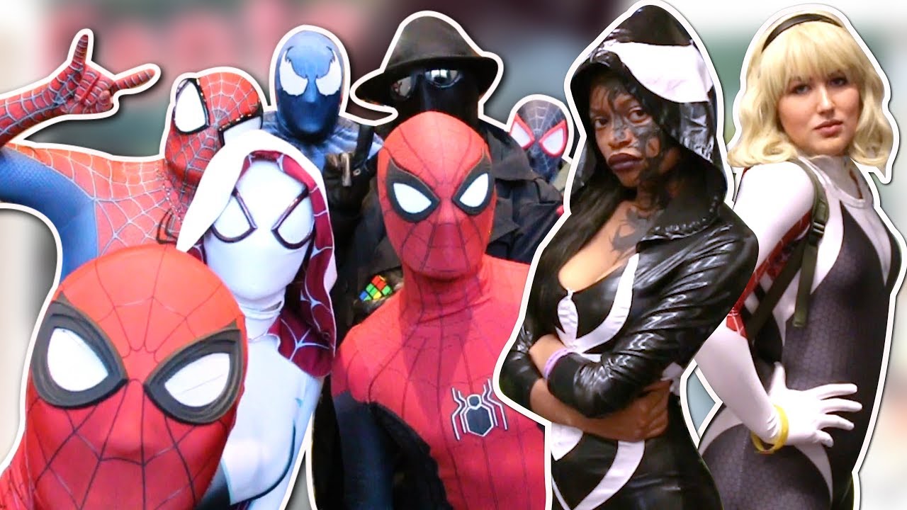 Spider-Man Spiderverse VS Comic Con Ft. GalaxyCon 2019