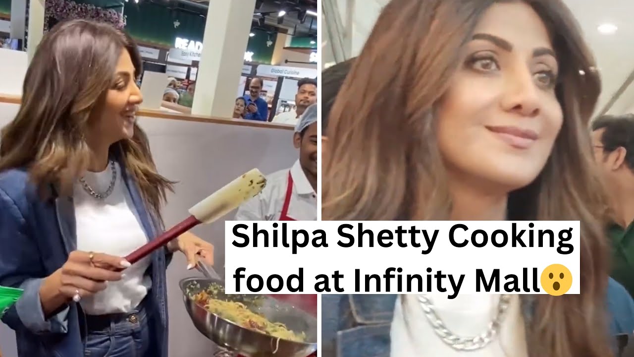 Shilpa Shetty Cooking Food at Infinity Mall || Fresh Signature Opening Ceremony || Filmysadhu