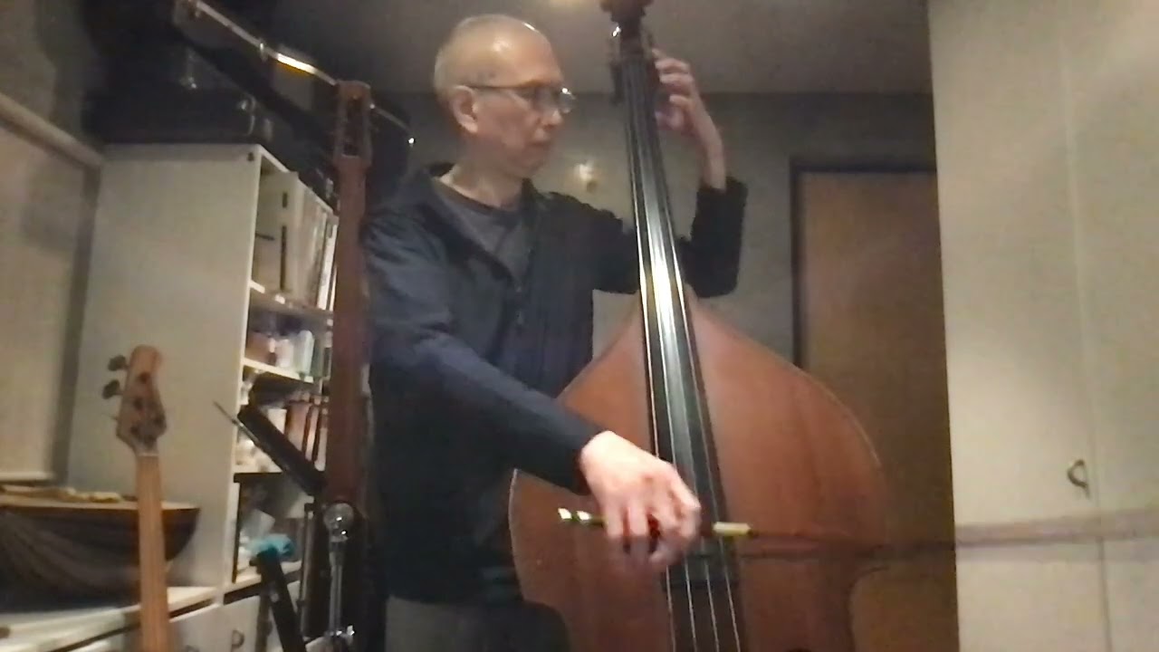 渡辺等 Hitoshi Watanabe Contrabass Arr. Formentera Lady (King Crimson)