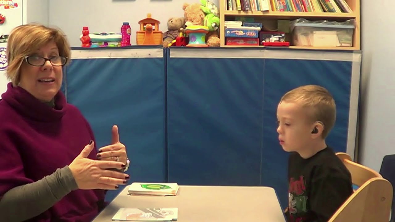 Watch Ethan's amazing progress! Childhood apraxia of speech treatment with Nancy Kaufman