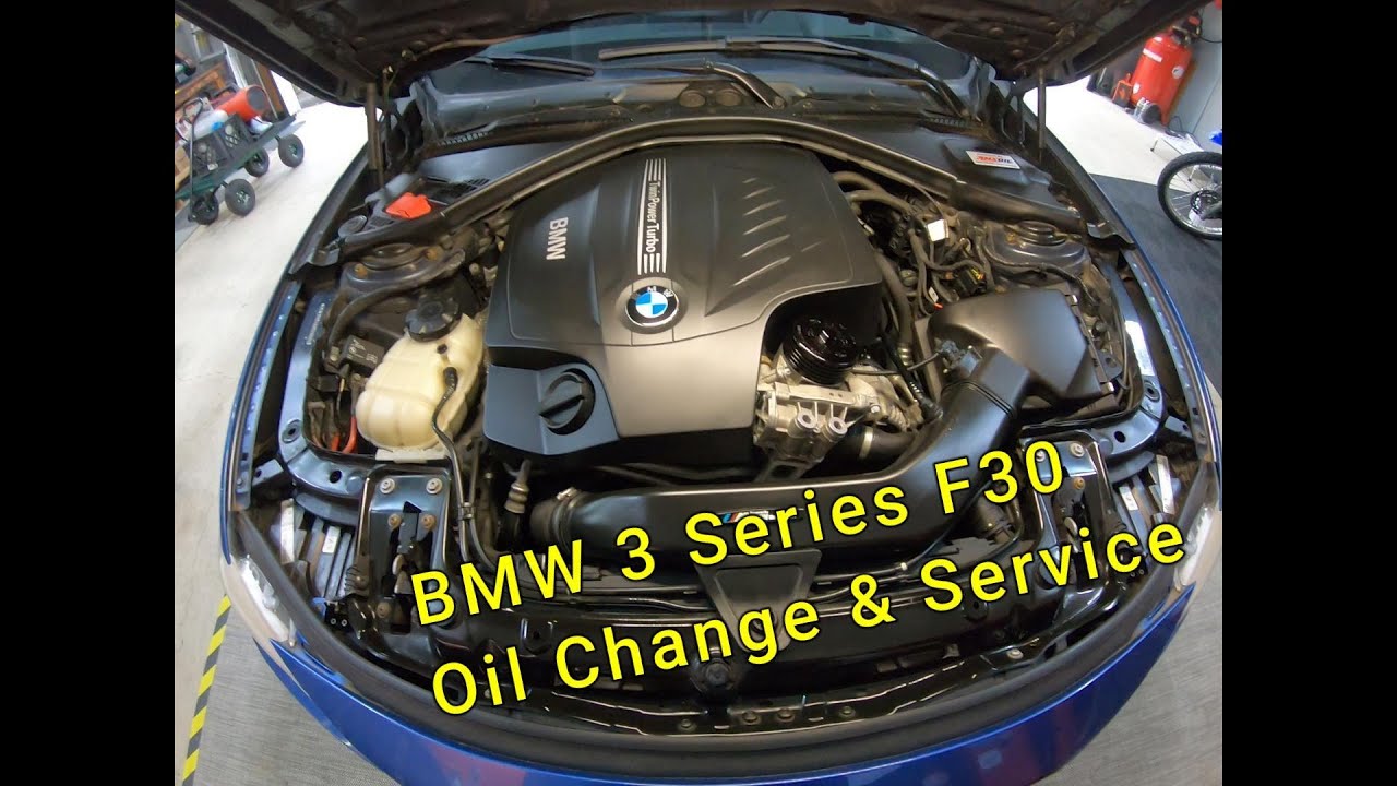 BMW 3 Series F30 Oil Change & Service