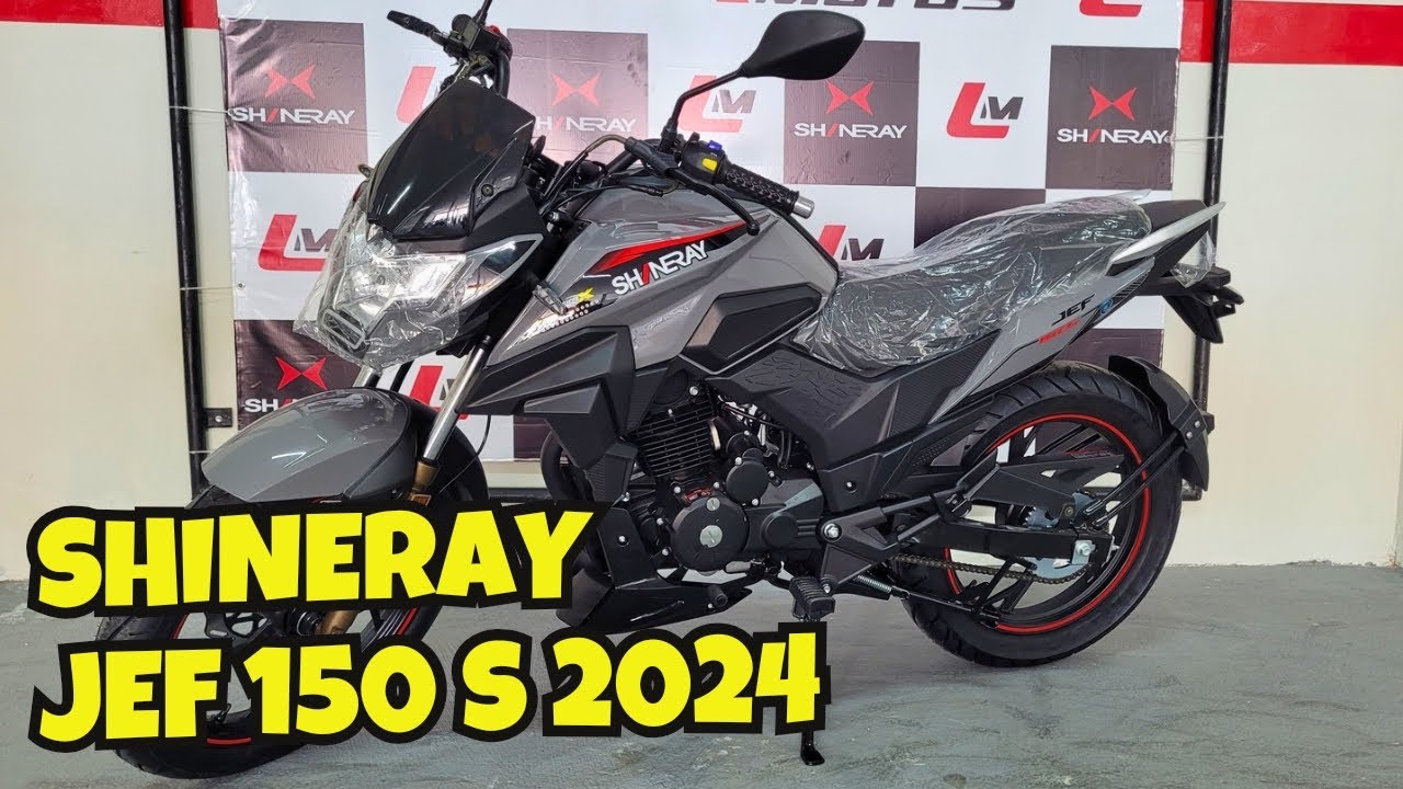 Nova Shineray Jef 150 S 2024 | Uma moto BEM COMPLETA e com ÓTIMO CUSTO BENEFÍCIO!