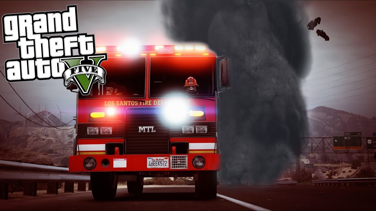 Смотрите торнадо в GTA 5!!