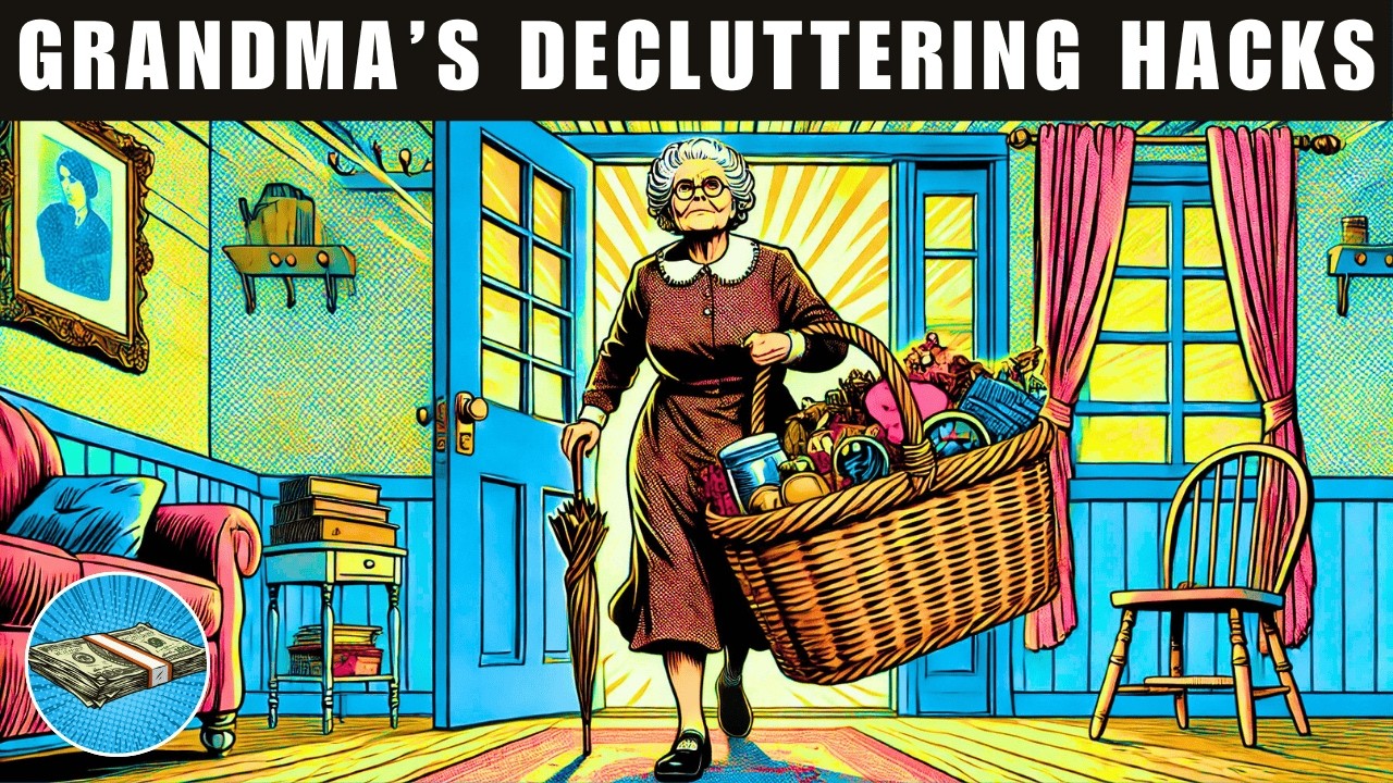 Grandma's 44 Genius Decluttering Hacks that will BLOW YOUR MIND & MAKE LIFE EASIER!!!