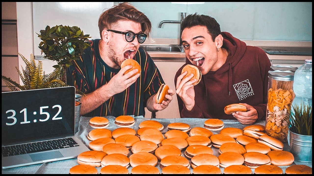 HAMBURGER CHALLENGE! feat Awed