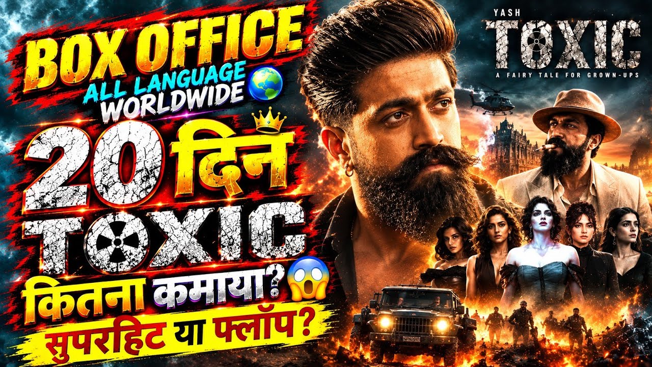 Toxic Box Office Collection, Yash, Kiara A, Nayanthara, Toxic Movie Day 20  Collection Worldwide