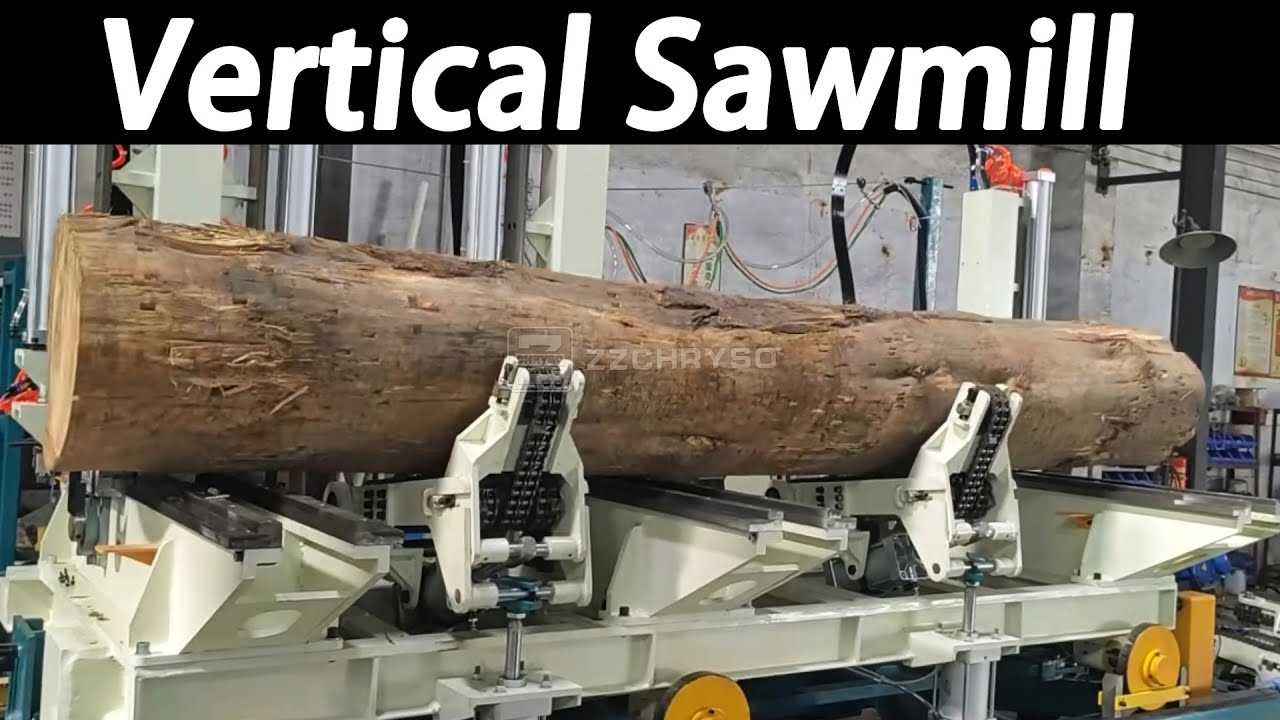 Log Sawmill Vertical Bandsaw Machine: Ideal for Processing Thick Logs Quickly