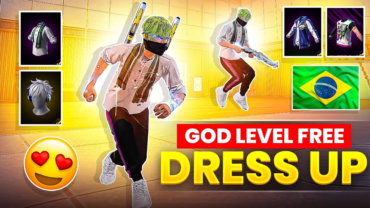 TOP 10 GOD LEVEL FREE DRESS COMBINATION || NO TOP UP DRESS COMBINATION || MAD HYPER GAMING 