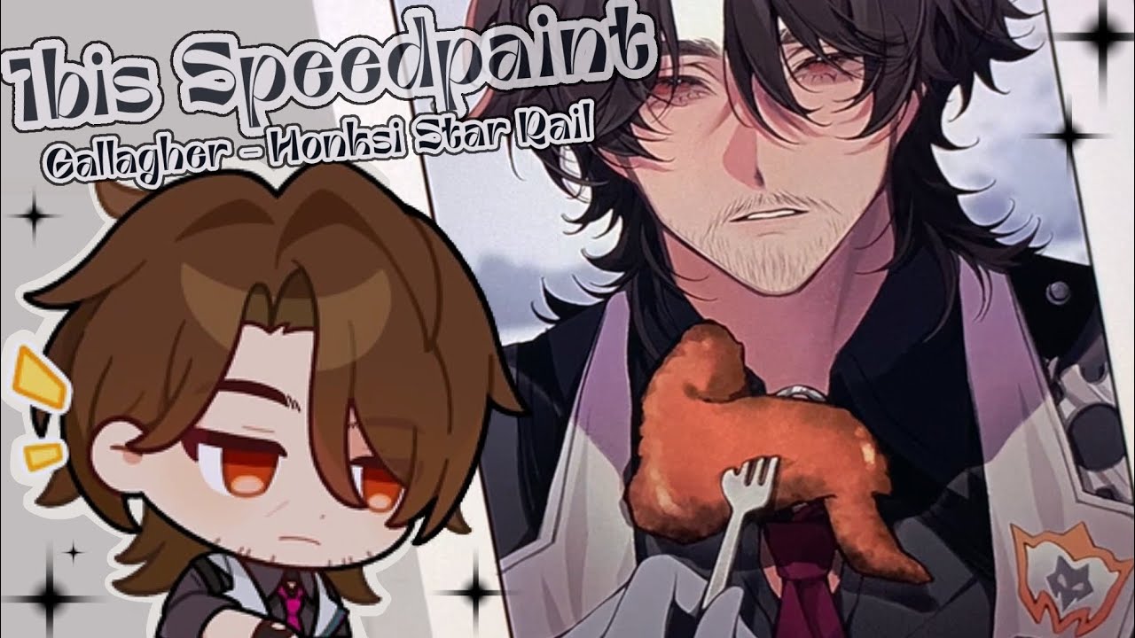 [Ibis Speedpaint] Gallagher - Honkai Star Rail
