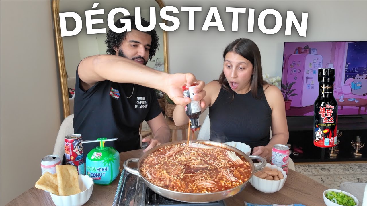 🔥 CHALLENGE BULDAK 🌶 | Il vide TOUTE la bouteille de sauce pimentée 🥵