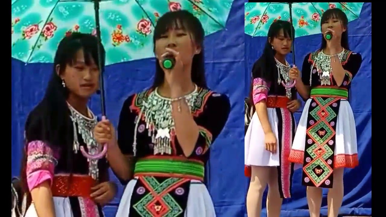 Nkauj hmoob mường nhé,doo vaj+nqhee vaj hu nkauj kho siab heev
