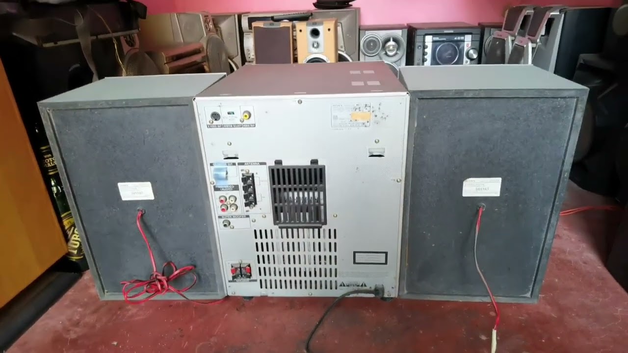 SONY MUSIC SYSTEM MODEL MHC V777 JAPAN WT 1200