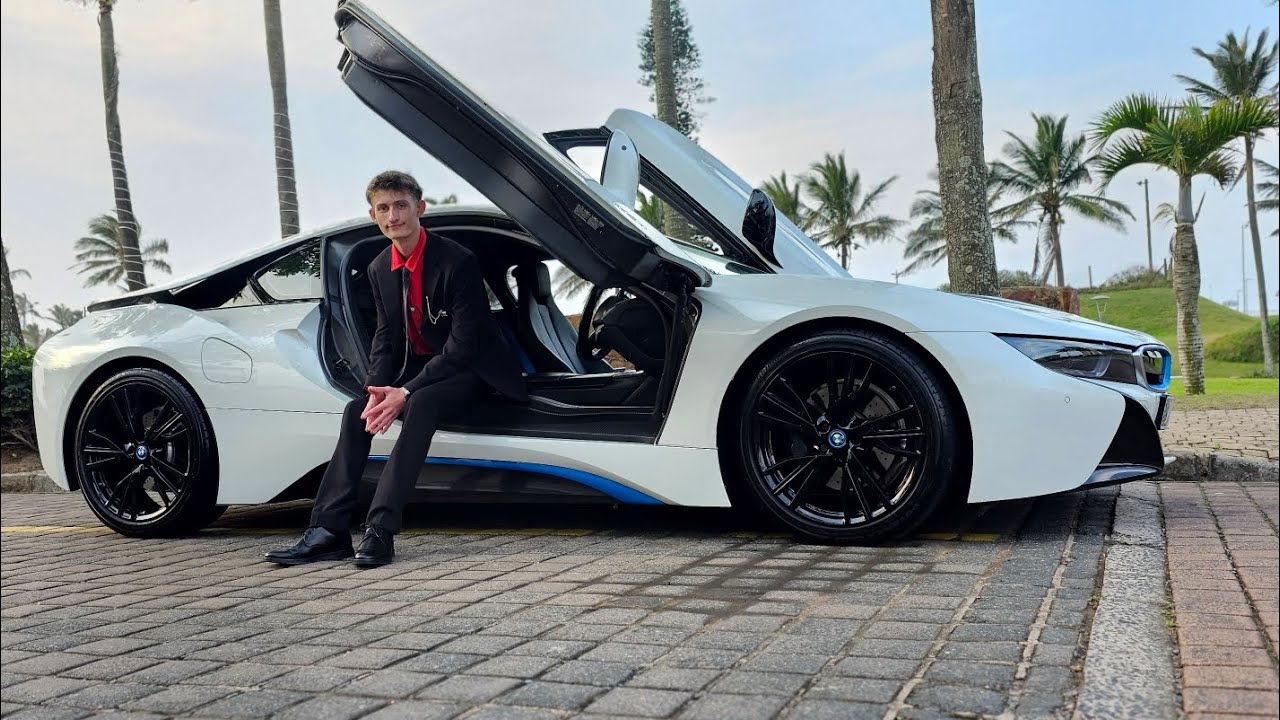 The Handsome Johan at Gelofte School Prom Night 2025 Durban Waterfront with Exotic Car Hire Kzn 