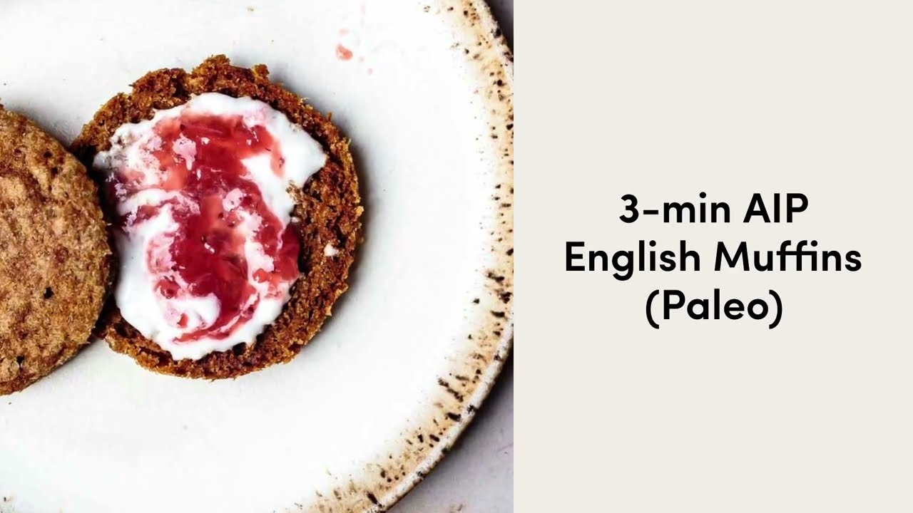 AIP Paleo English Muffins (gluten-free)