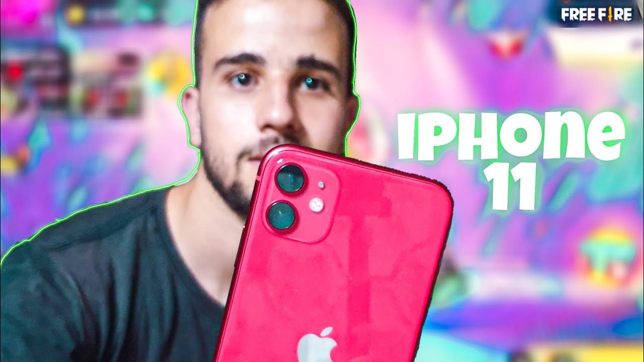 تجربة iphone 11 free fire 🔥🔥