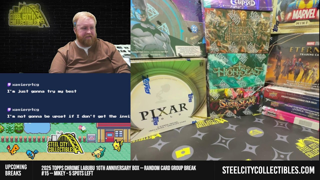 💥POP💥CRACK💥RIP💥TCG/TV/MOVIE Breaks with Mikey 1/21/26