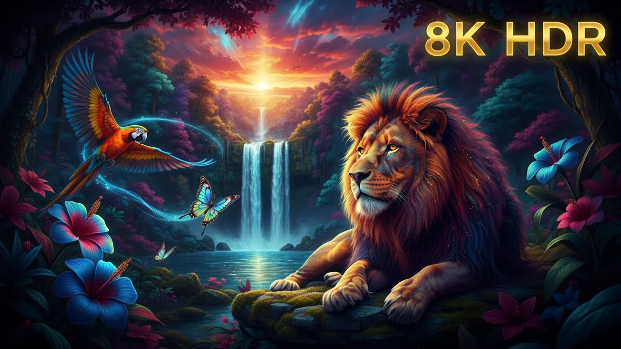 Color Beyond Reality | 8K HDR Dolby Vision OLED – Wildlife & Nature in Ultra 8K