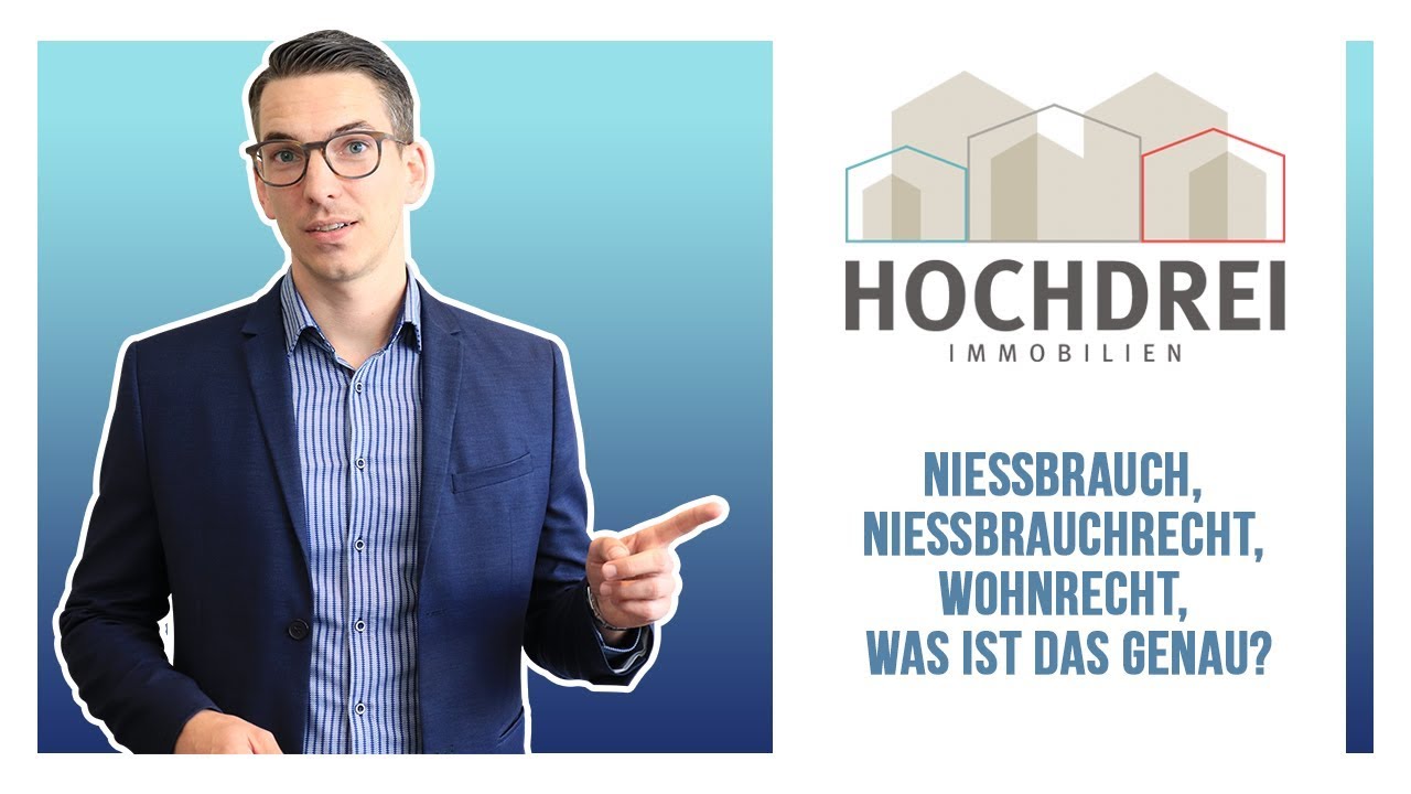 ❌ Nießbrauch bei Immobilien und der Unterschied zum Wohnrecht ❌
