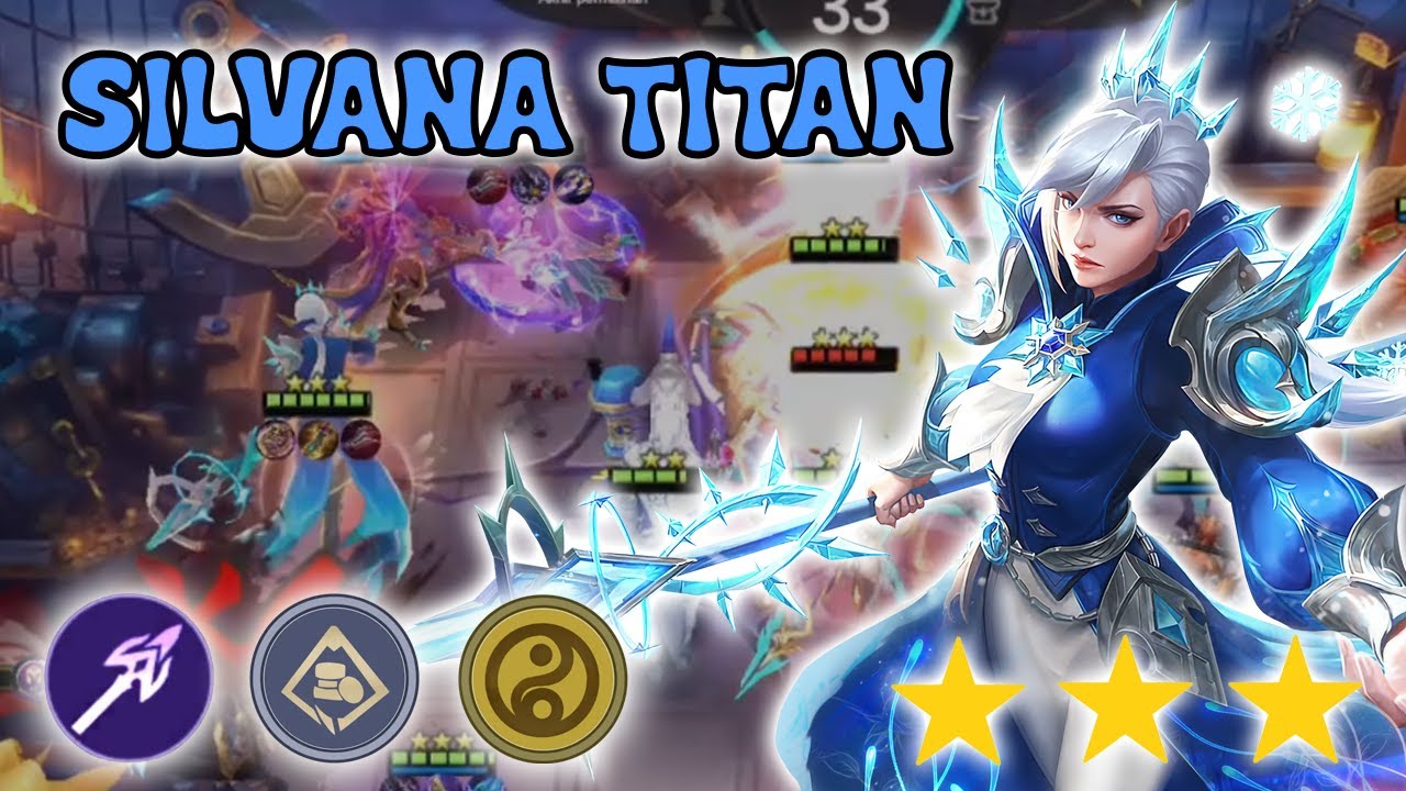 SILVANA CADIA TITAN PAKE RUNE BLAZING BLADE!! ATTACK SPEED KENCENG + MELEDAK MELEDAK!!