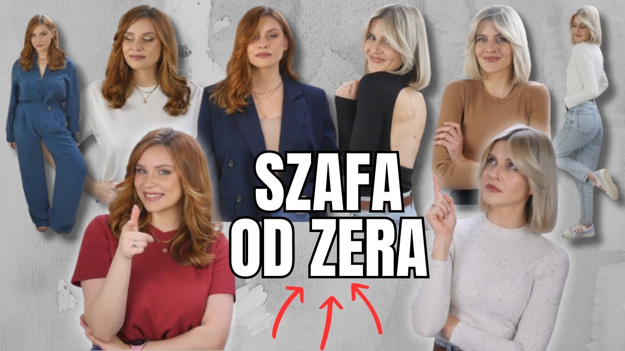 MARKOWE PODSTAWY GARDEROBY: Jak stworzyć szafę kapsułową? NASZE TYPY i PORADY! #SzafaOdZera
