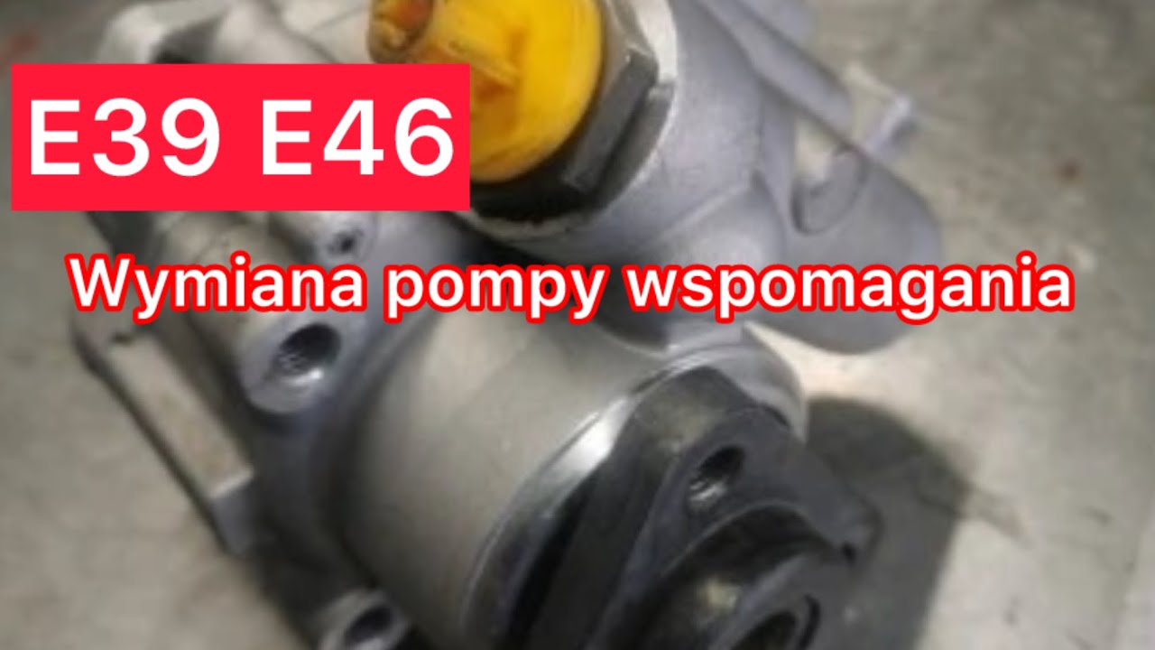 Wymiana pompy wspomagania tani chiński zamiennik do M52 M54 E39 E46