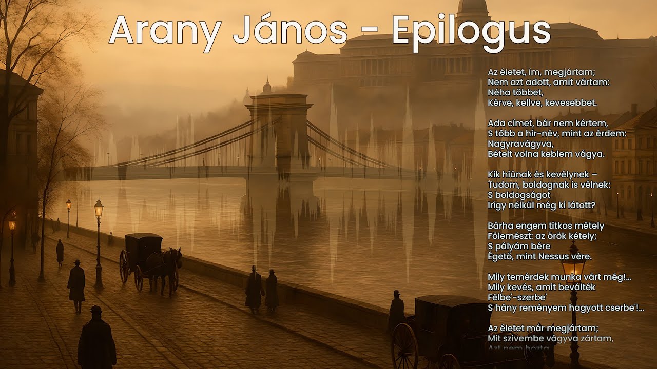 Arany János - Epilogus | Zenés vers