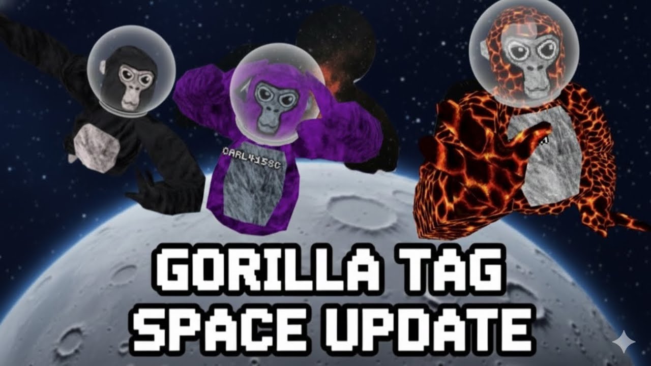 Gorilla tag space update live event ￼
